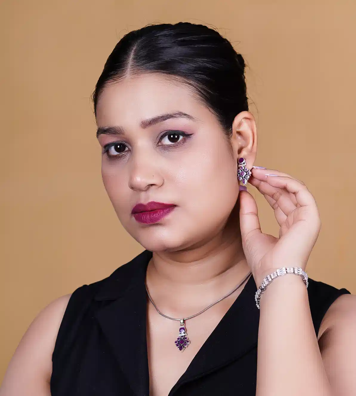 The Amethyst Mosaic Set